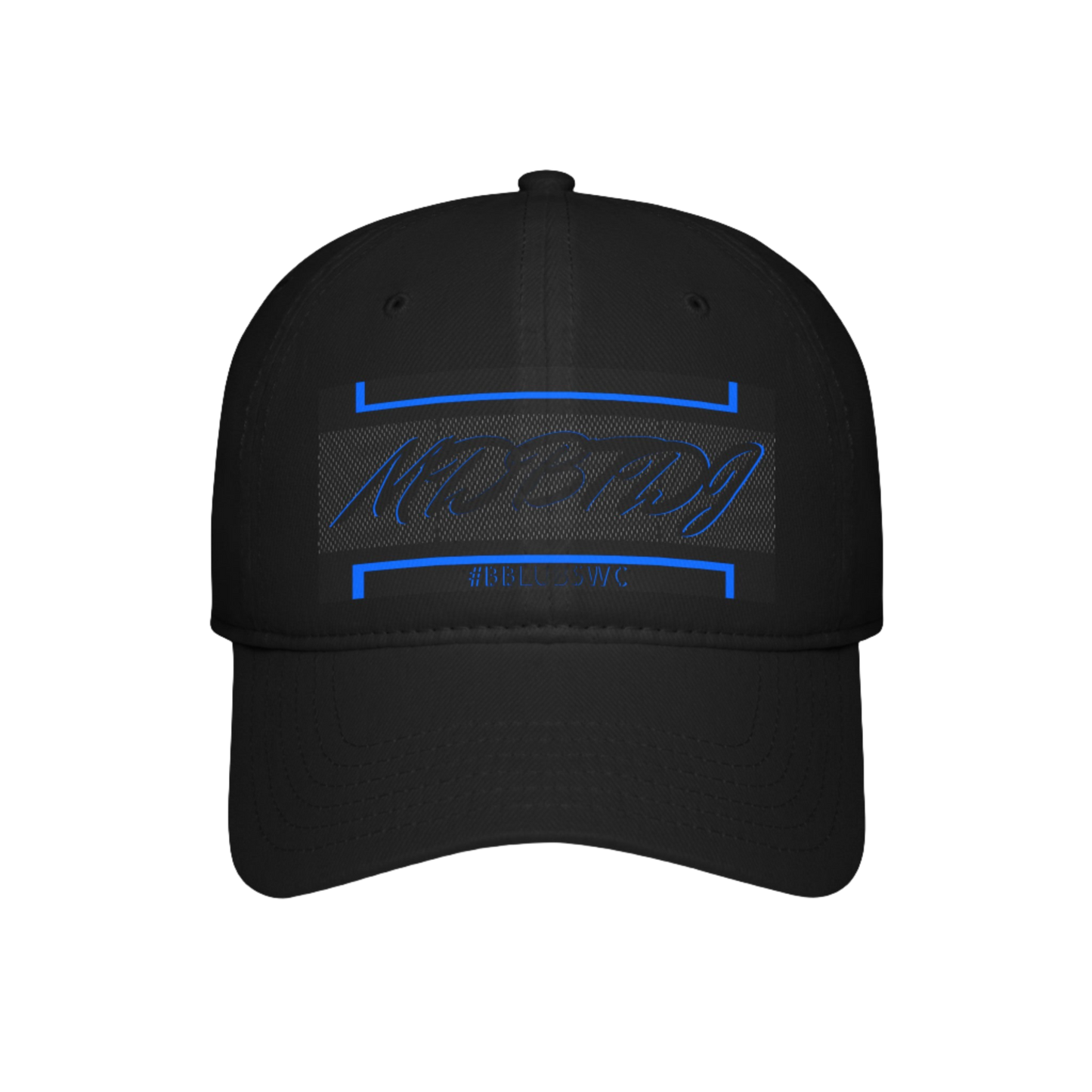 MDBTDJ #BBLUBSWC Black - Low Profile Baseball Cap, Hats, Hats, Tattooed Djs Shop