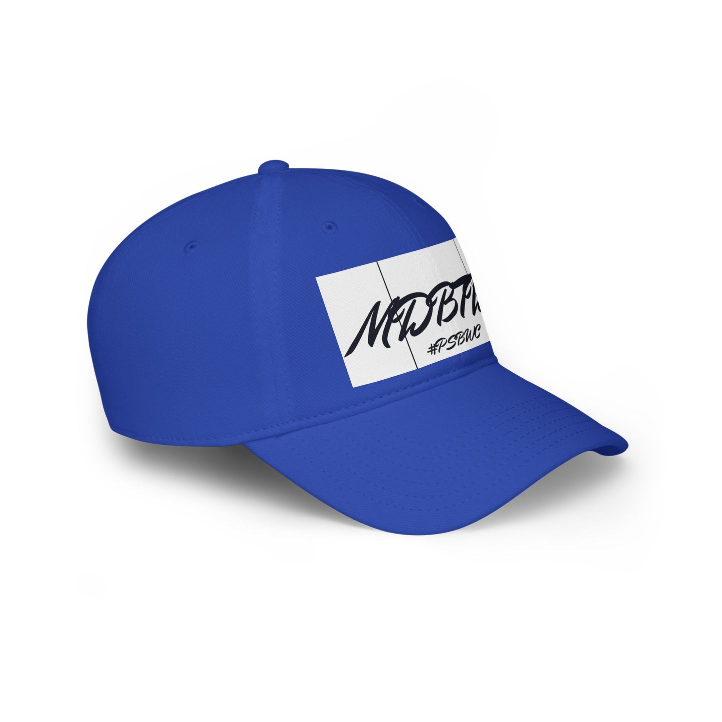 MDBTDJ#PSBWC Blue - Low Profile Baseball Cap, Hats, Hats, Tattooed Djs Shop
