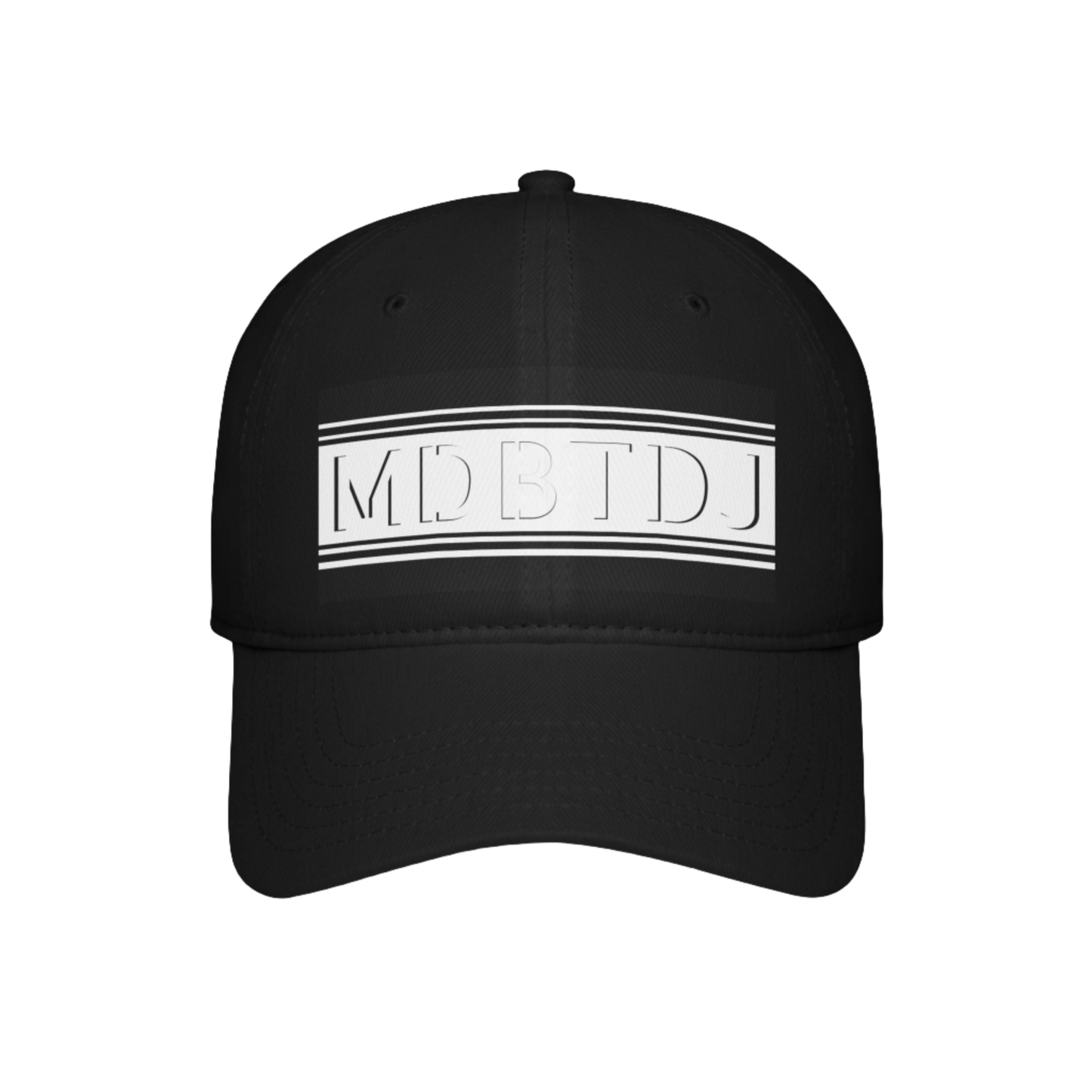 MDBTDJ#PSBWBWC Black - Low Profile Baseball Cap, Hats, Hats, Tattooed Djs Shop