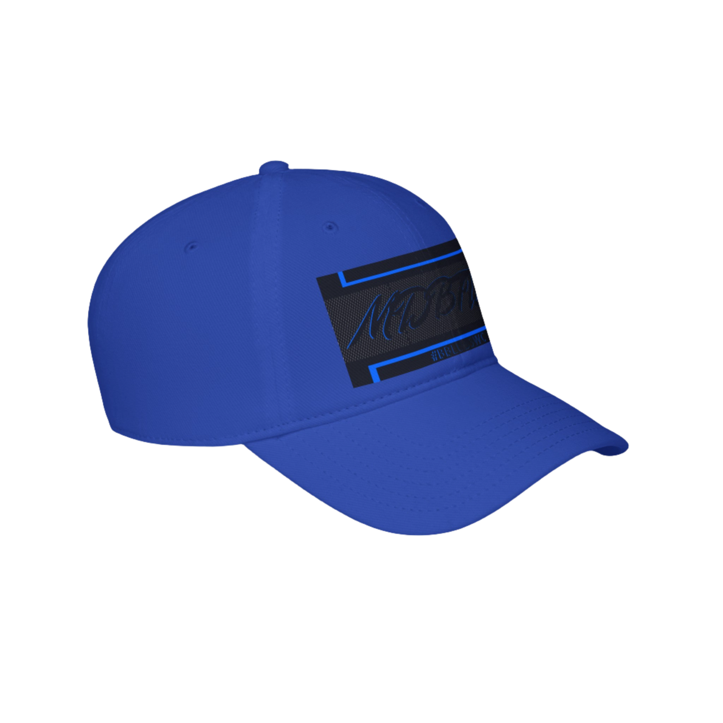 MDBTDJ #BBLUBSWC Blue - Low Profile Baseball Cap, Hats, Hats, Tattooed Djs Shop
