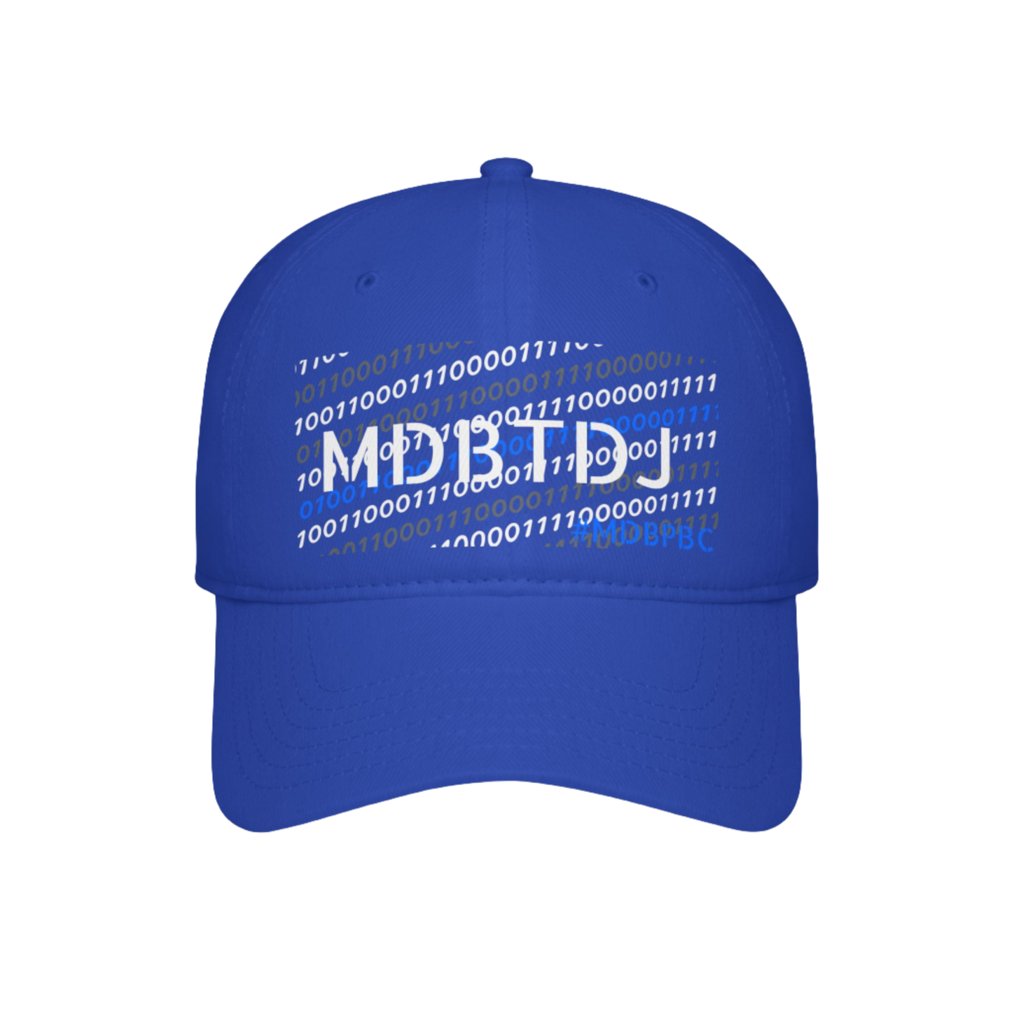 MDBTDJ#MDBPBC Blue - Low Profile Baseball Cap, Hats, Hats, Tattooed Djs Shop