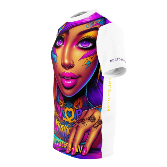 MDBTDJ#53-W Premium Art Tee Shirt - Tattooed Dj's Limited Edition - Unisex, T-Shirt, T-Shirts, Tattooed Djs Shop