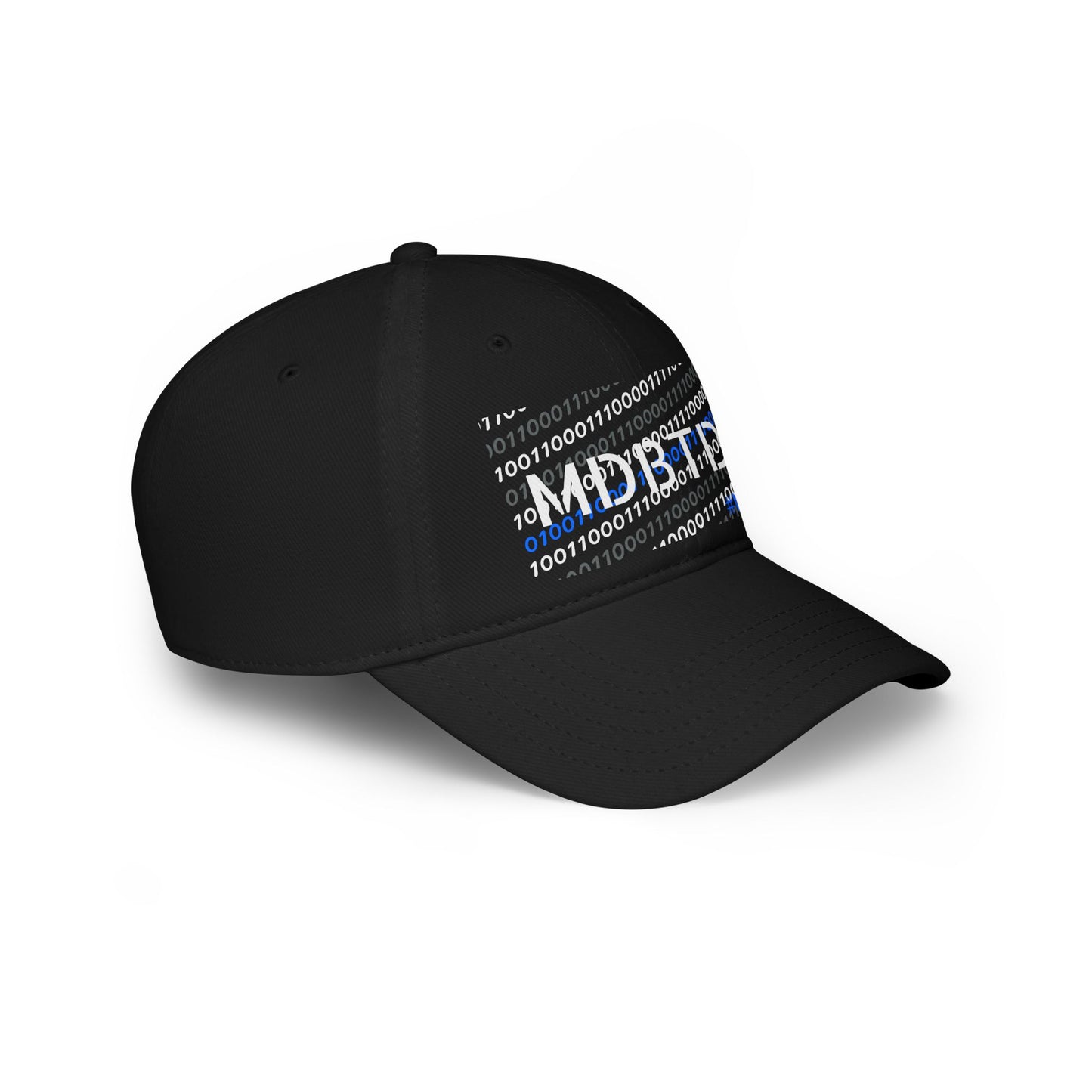 MDBTDJ#MDBPBC Black - Low Profile Baseball Cap, Hats, Hats, Tattooed Djs Shop