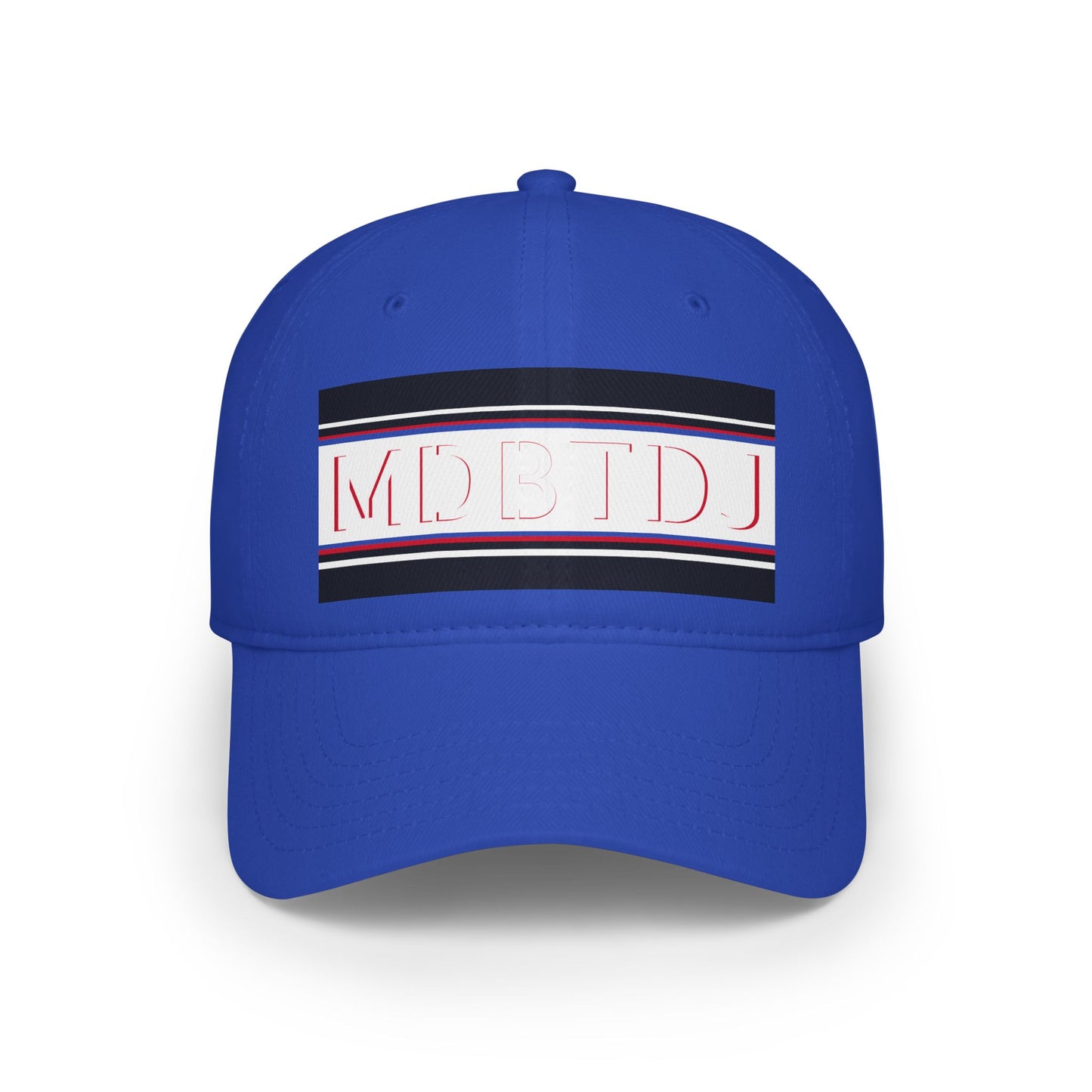 MDBTDJ#PSBWRHC Blue - Low Profile Baseball Cap, Hats, Hats, Tattooed Djs Shop