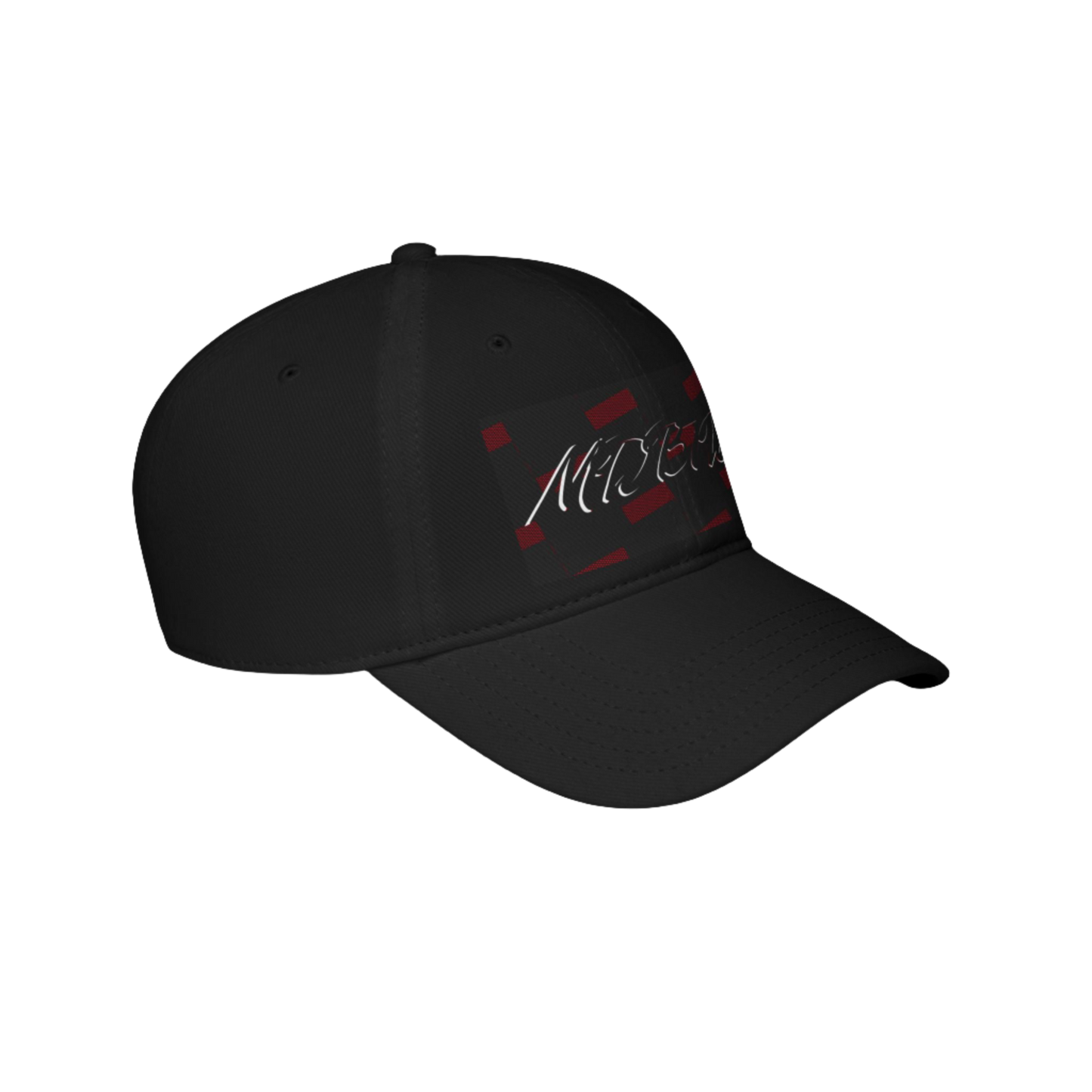 MDBTDJ#BRSQC Black - Low Profile Baseball Cap, Hats, Hats, Tattooed Djs Shop