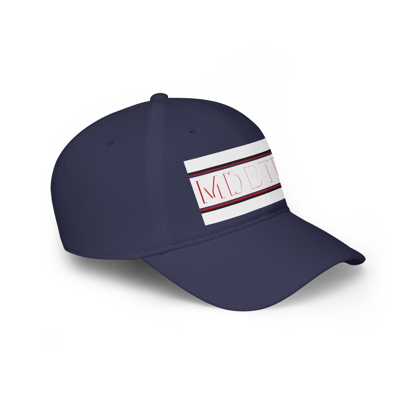 MDBTDJ#PSBWRLC Navy - Low Profile Baseball Cap, Hats, Hats, Tattooed Djs Shop