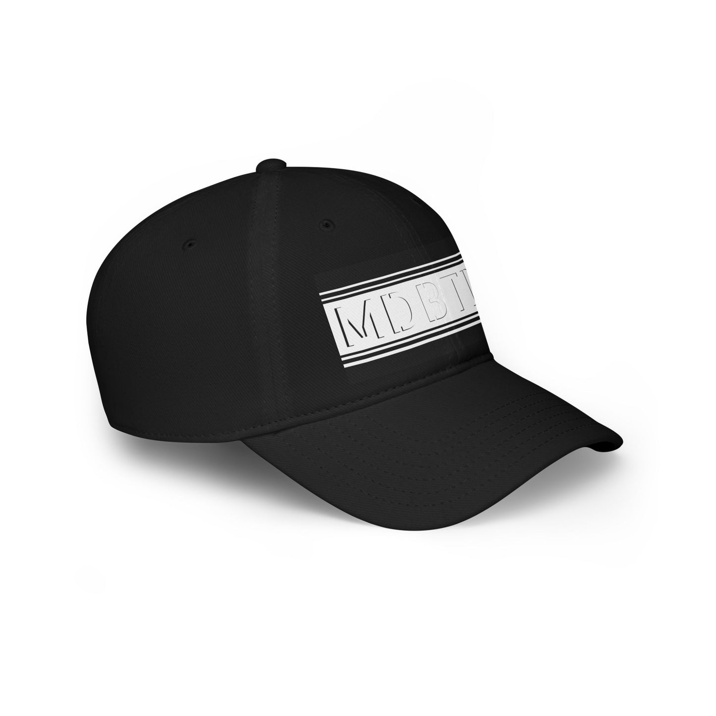 MDBTDJ#PSBWBWC Black - Low Profile Baseball Cap, Hats, Hats, Tattooed Djs Shop