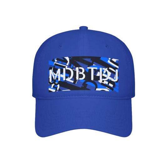MDBTDJ#BBLUWRDC Blue - Low Profile Baseball Cap, Hats, Hats, Tattooed Djs Shop