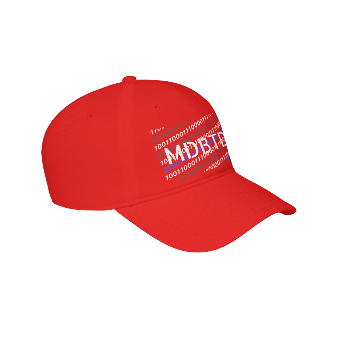 MDBTDJ#MDBPBC Red - Low Profile Baseball Cap, Hats, Hats, Tattooed Djs Shop