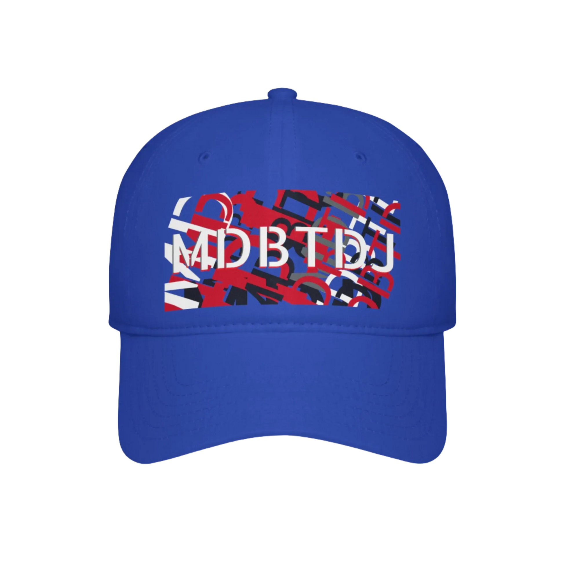 MDBTDJ#BRGYWRDC Blue - Low Profile Baseball Cap, Hats, Hats, Tattooed Djs Shop