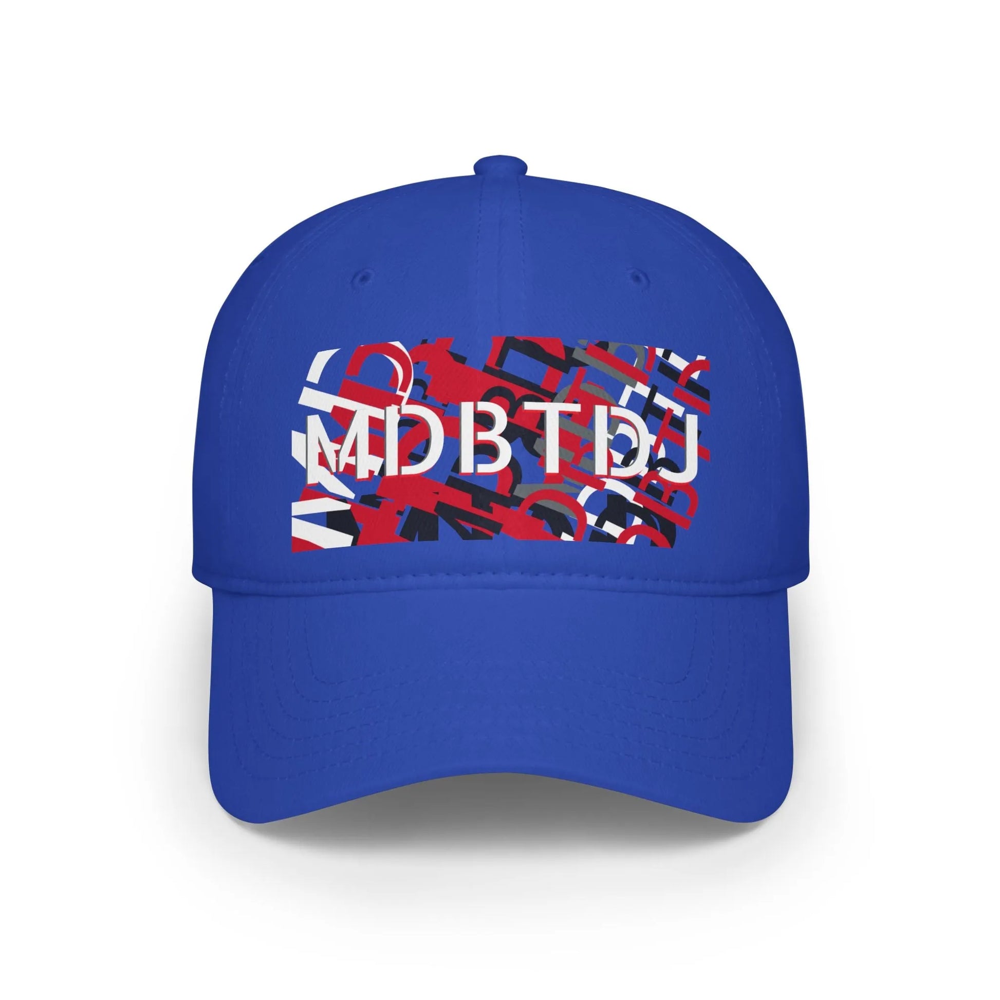MDBTDJ#BRGYWRDC Blue - Low Profile Baseball Cap, Hats, Hats, Tattooed Djs Shop