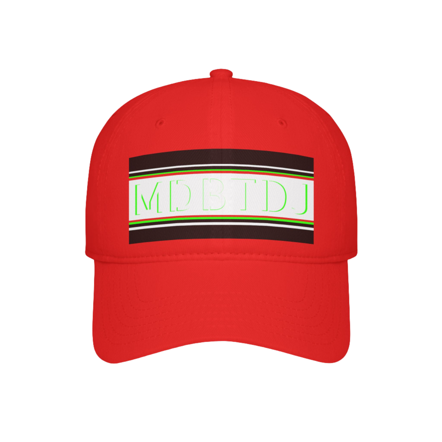 MDBTDJ#PSBWNGHC Red - Low Profile Baseball Cap, Hats, Hats, Tattooed Djs Shop