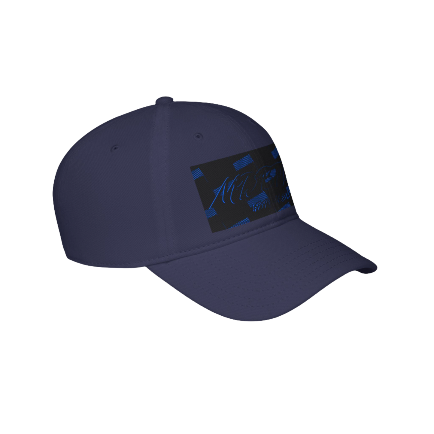 MDBTDJ#BBLUSQC Navy - Low Profile Baseball Cap, Hats, Hats, Tattooed Djs Shop
