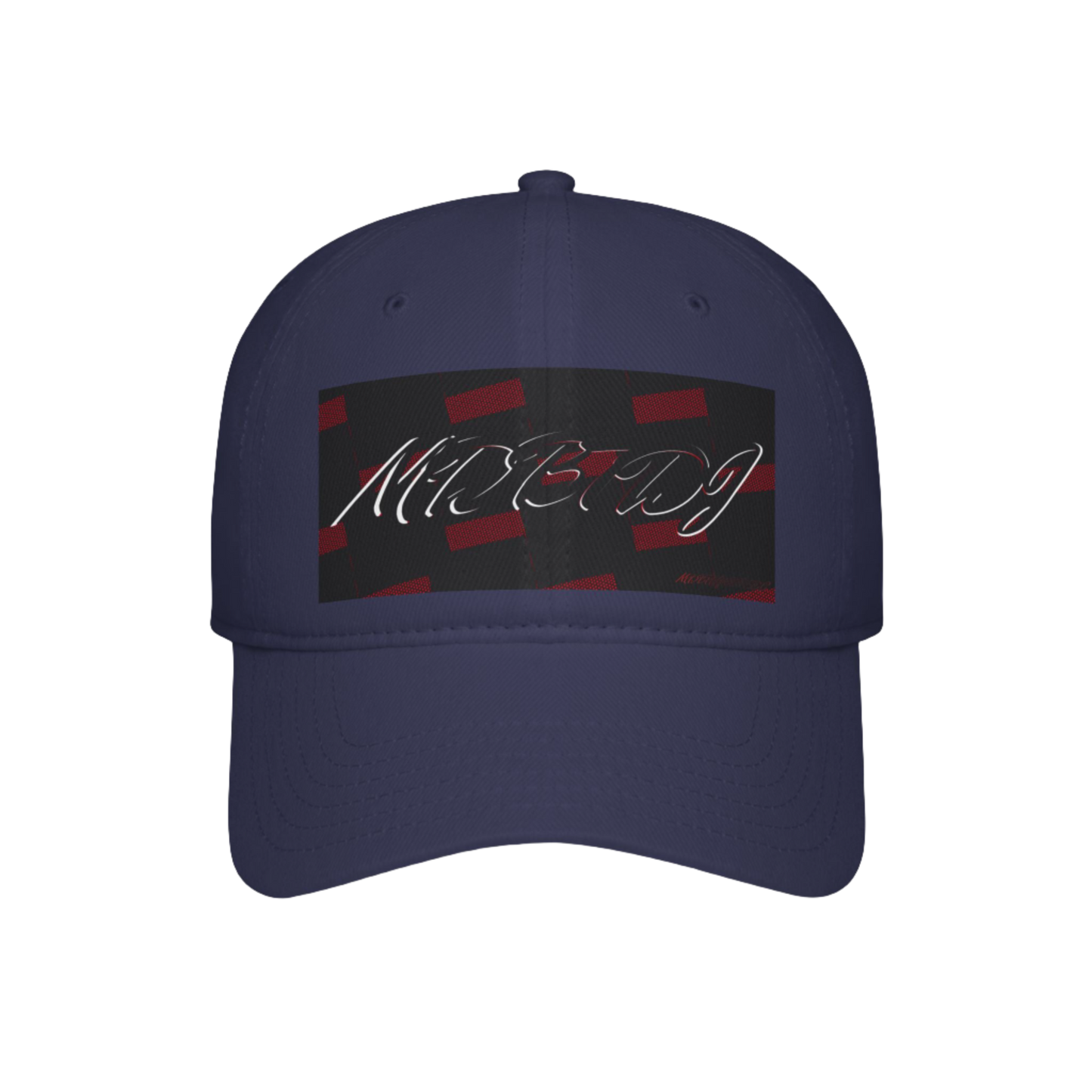 MDBTDJ#BRSQC Navy - Low Profile Baseball Cap, Hats, Hats, Tattooed Djs Shop