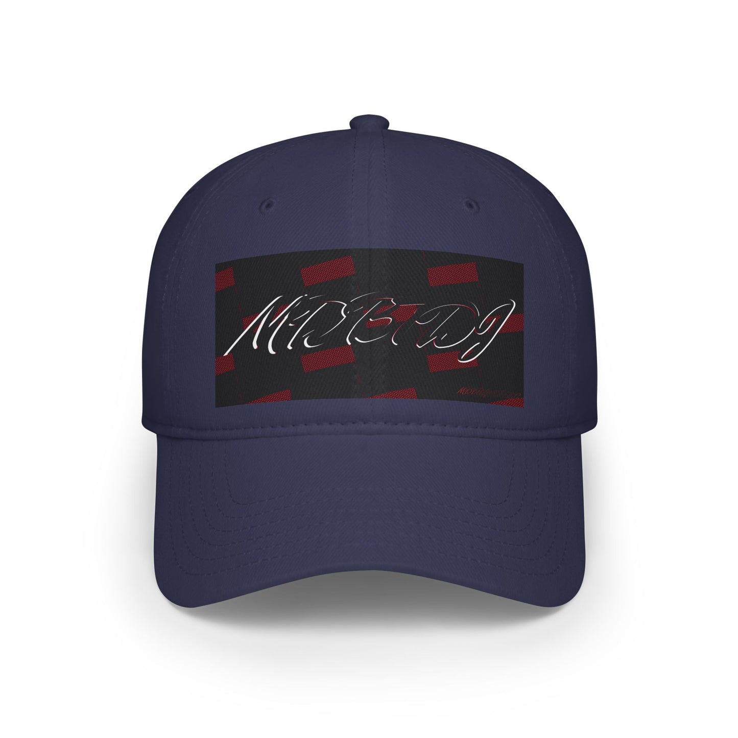 MDBTDJ#BRSQC Navy - Low Profile Baseball Cap, Hats, Hats, Tattooed Djs Shop