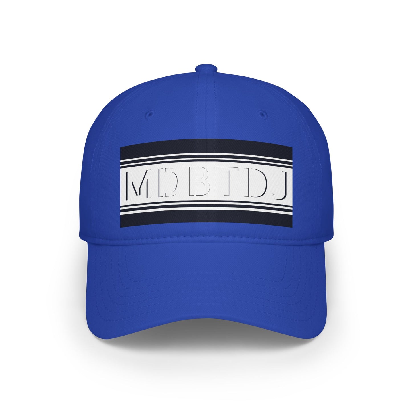 MDBTDJ#PSBWBWC Blue - Low Profile Baseball Cap, Hats, Headwear, Tattooed Djs Shop