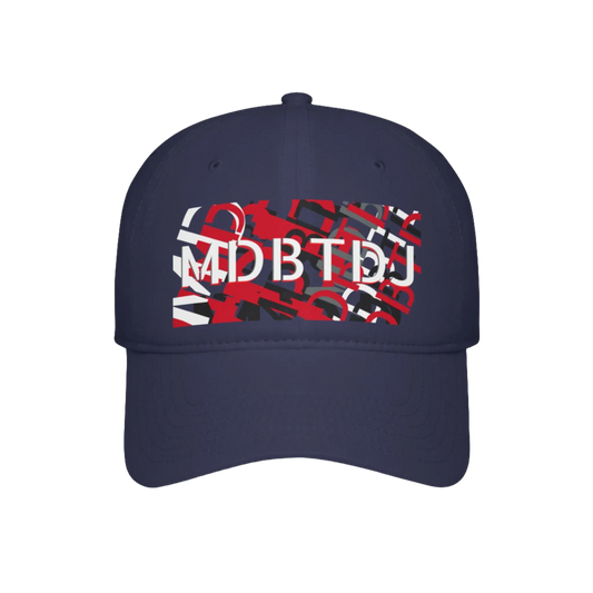 MDBTDJ#BRGYWRDC Navy - Low Profile Baseball Cap, Hats, Hats, Tattooed Djs Shop