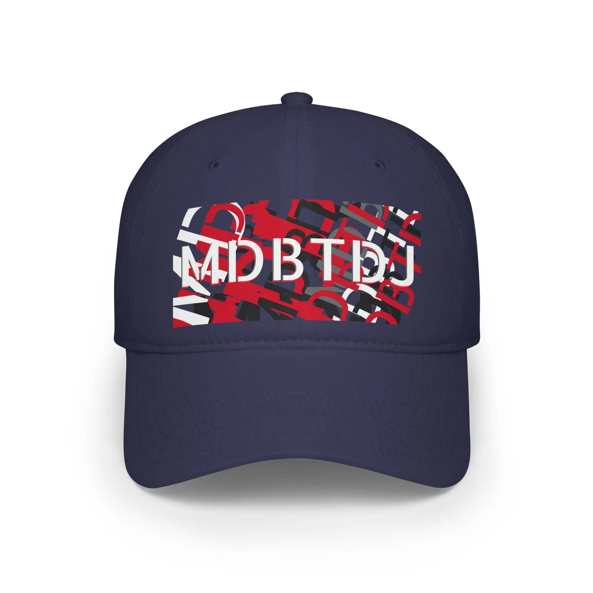 MDBTDJ#BRGYWRDC Navy - Low Profile Baseball Cap, Hats, Hats, Tattooed Djs Shop