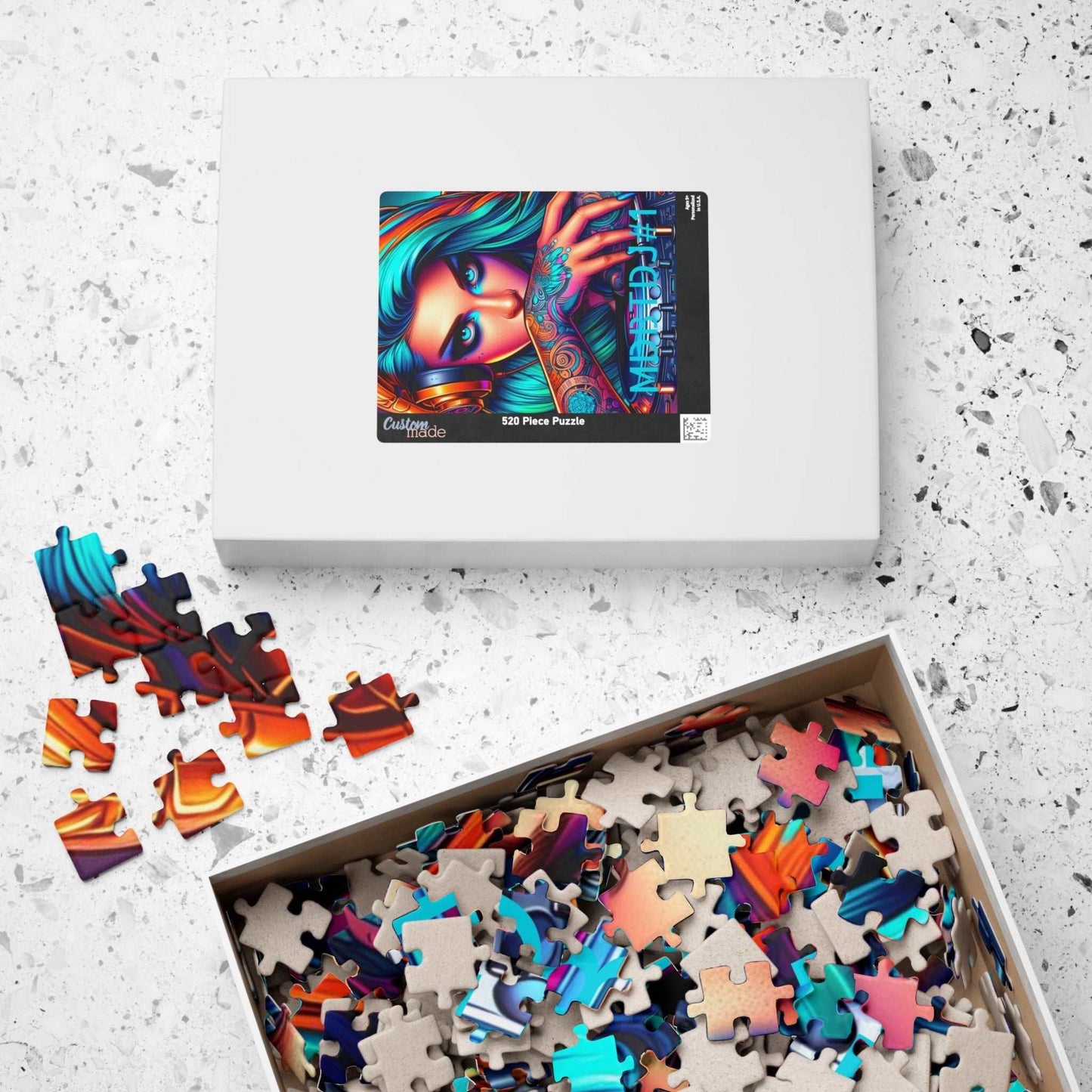 MDBTDJ#1 Puzzle (110, 252, 520, 1014-piece) Tattooed Dj's Limited Edition