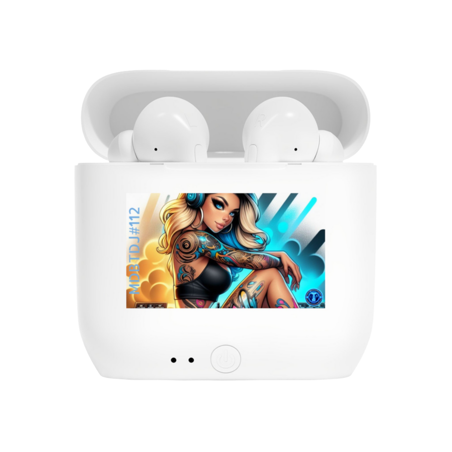 MDBTDJ#112 Tattooed Djs Limited Edition Wireless Earbuds, Accessories, Uncategorized, Tattooed Djs Shop