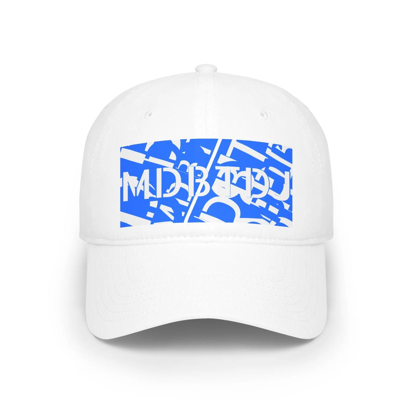 MDBTDJ#WBLUWRDC White - Low Profile Baseball Cap, Hats, Hats, Tattooed Djs Shop