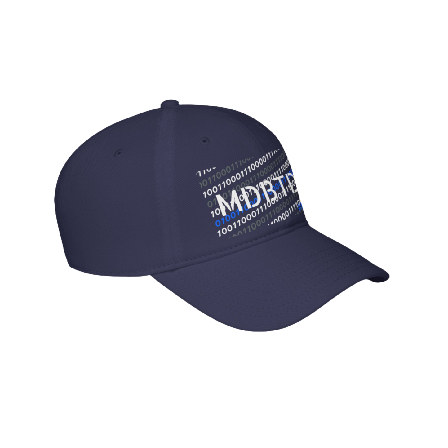 MDBTDJ #MDBPBC Navy - Low Profile Baseball Cap, Hats, Hats, Tattooed Djs Shop