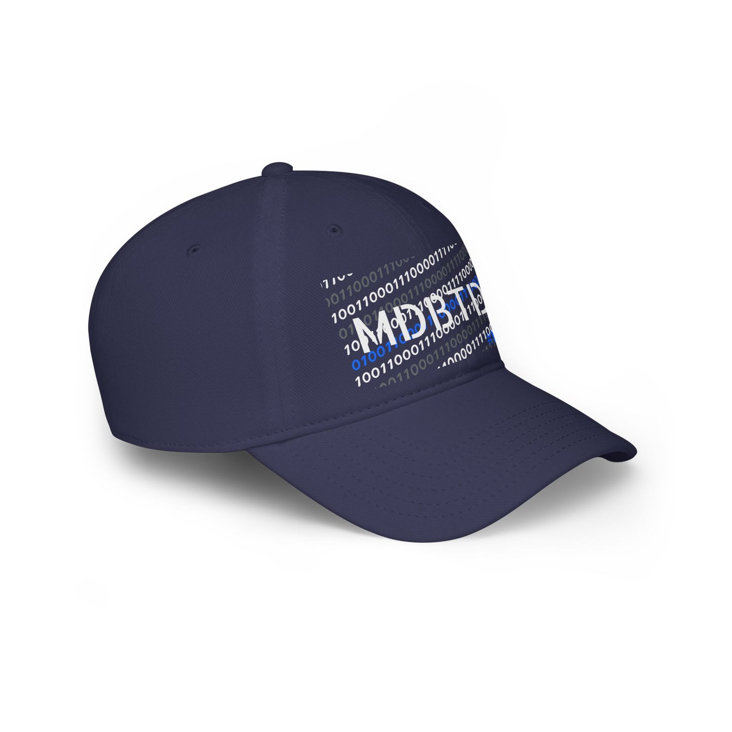 MDBTDJ #MDBPBC Navy - Low Profile Baseball Cap, Hats, Hats, Tattooed Djs Shop