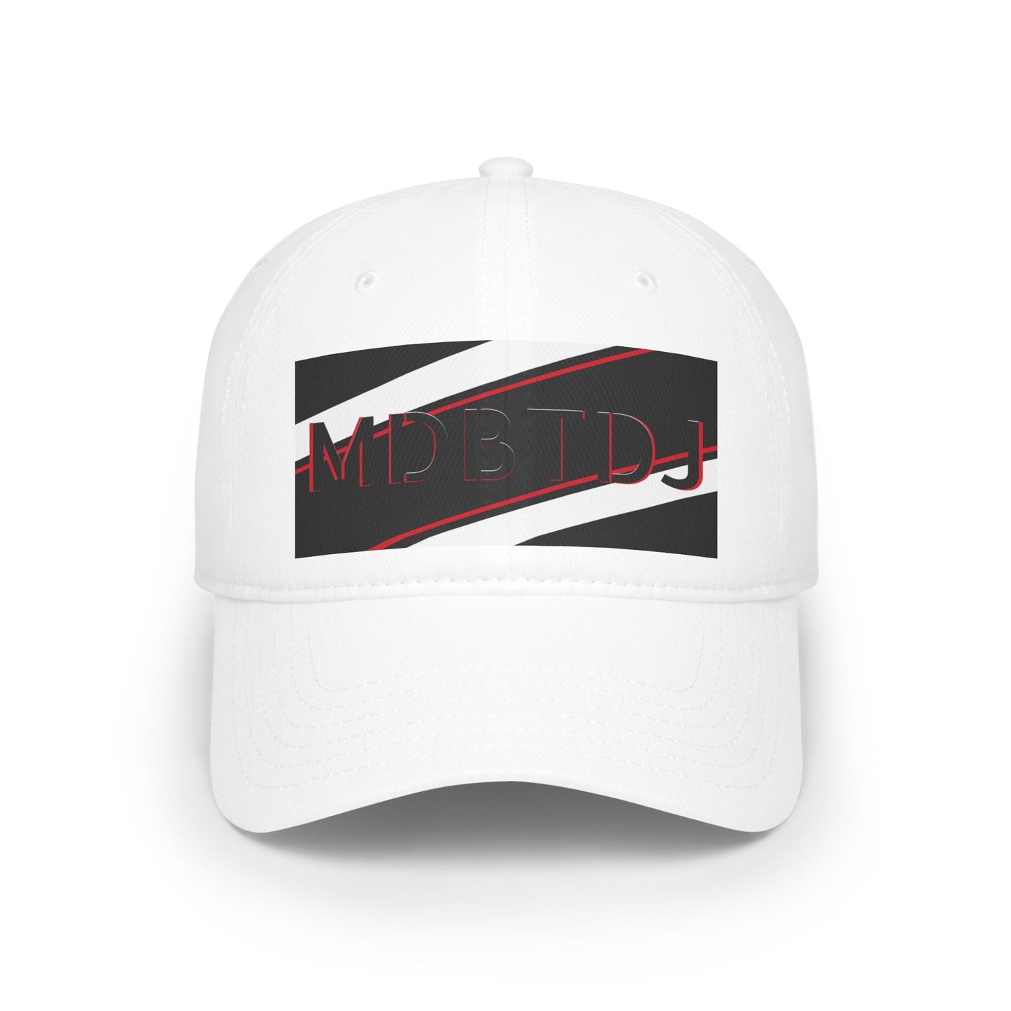 MDBTDJ#HZPSBWRC White - Low Profile Baseball Cap, Hats, Hats, Tattooed Djs Shop