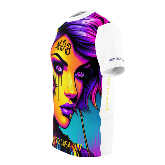 MDBTDJ#54-W Premium Art Tee Shirt - Tattooed Dj's Limited Edition - Unisex, T-Shirt, T-Shirts, Tattooed Djs Shop