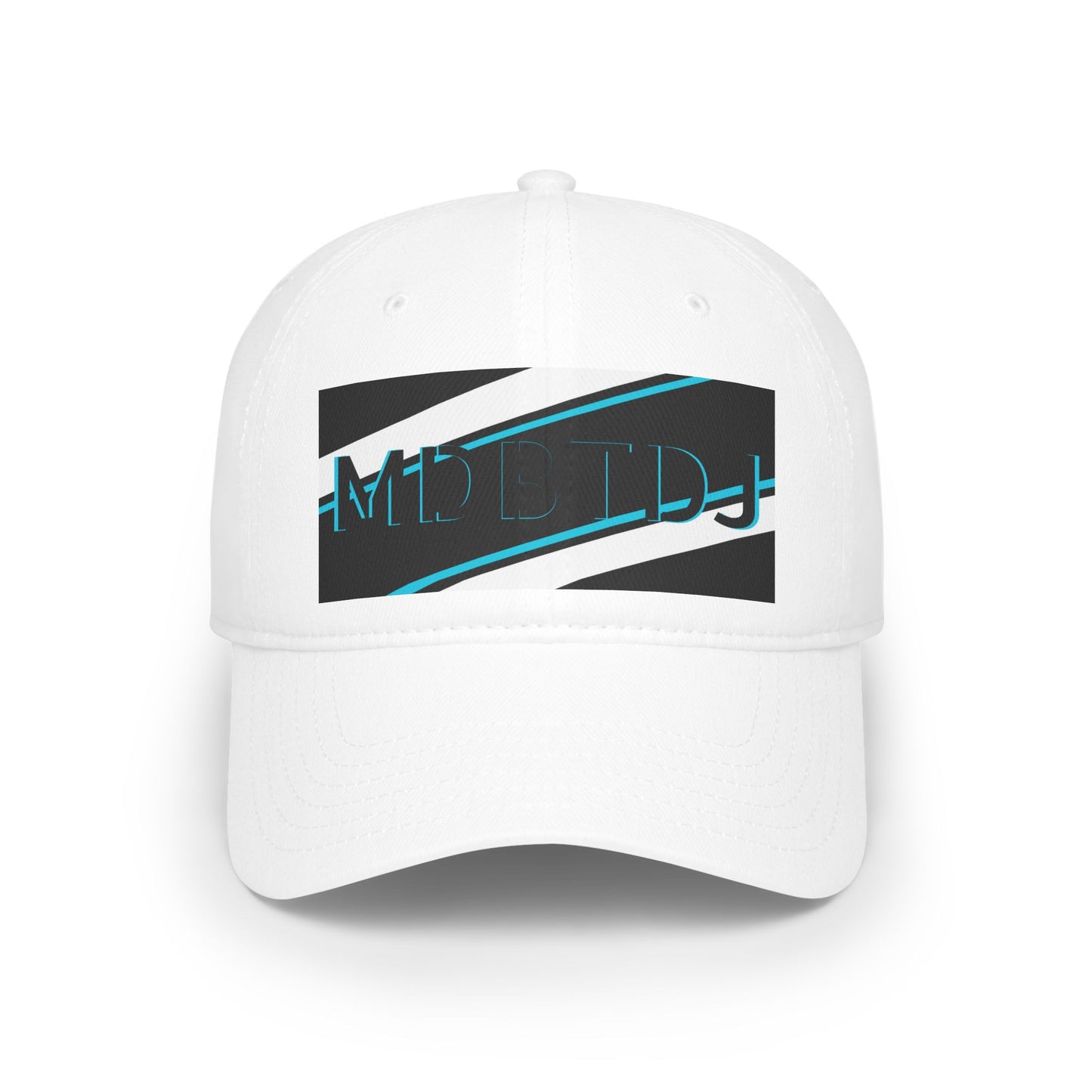 MDBTDJ#HZPSBWAQBLUC White - Low Profile Baseball Cap, Hats, Hats, Tattooed Djs Shop