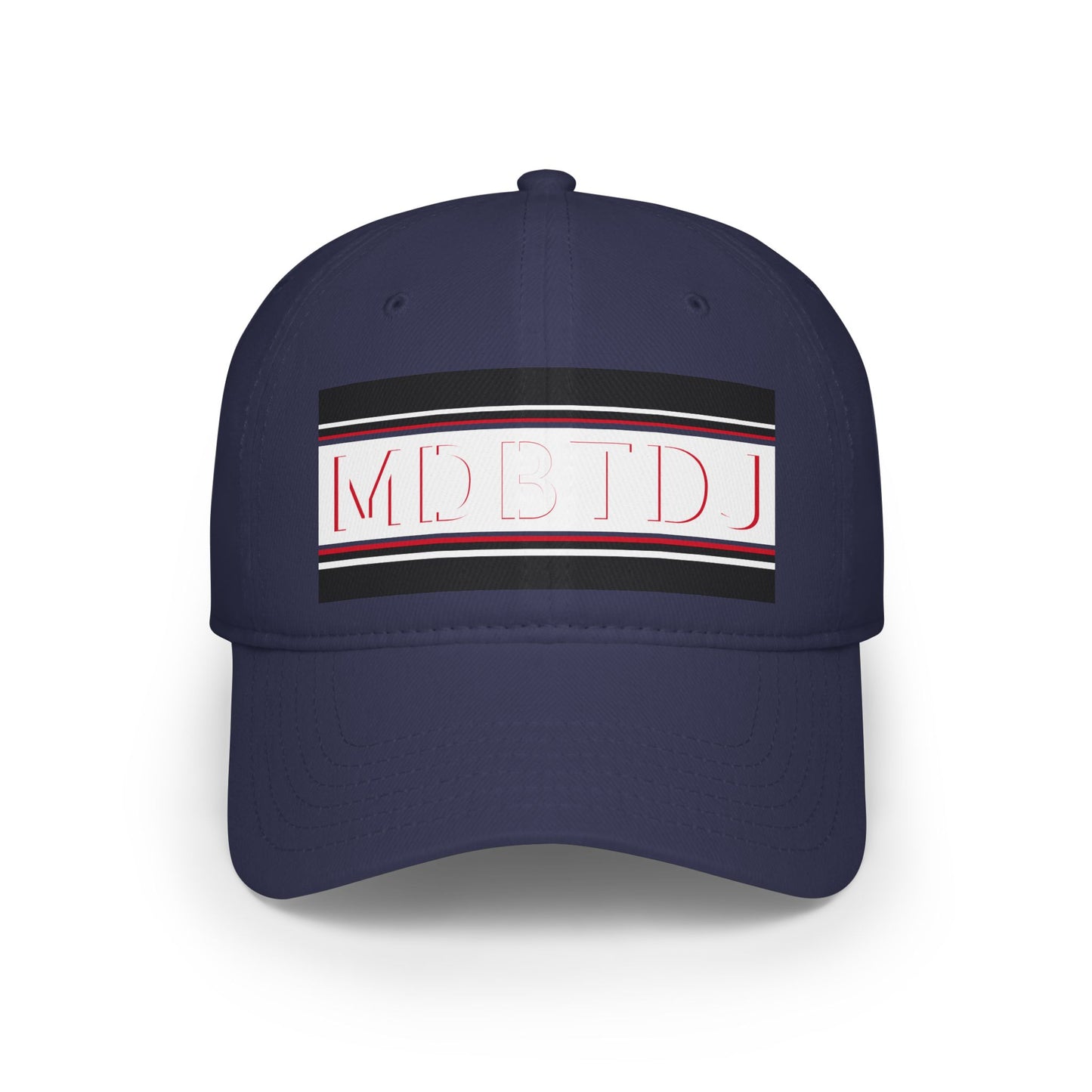 MDBTDJ#PSBWRHC Navy - Low Profile Baseball Cap, Hats, Hats, Tattooed Djs Shop