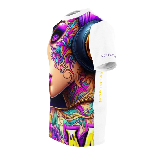 MDBTDJ#52-W Premium Art Tee Shirt - Tattooed Dj's Limited Edition - Unisex, T-Shirt, T-Shirts, Tattooed Djs Shop