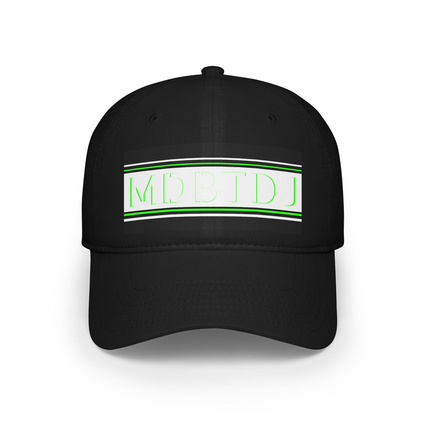 MDBTDJ#PSBWNGHC Black - Low Profile Baseball Cap, Hats, Hats, Tattooed Djs Shop
