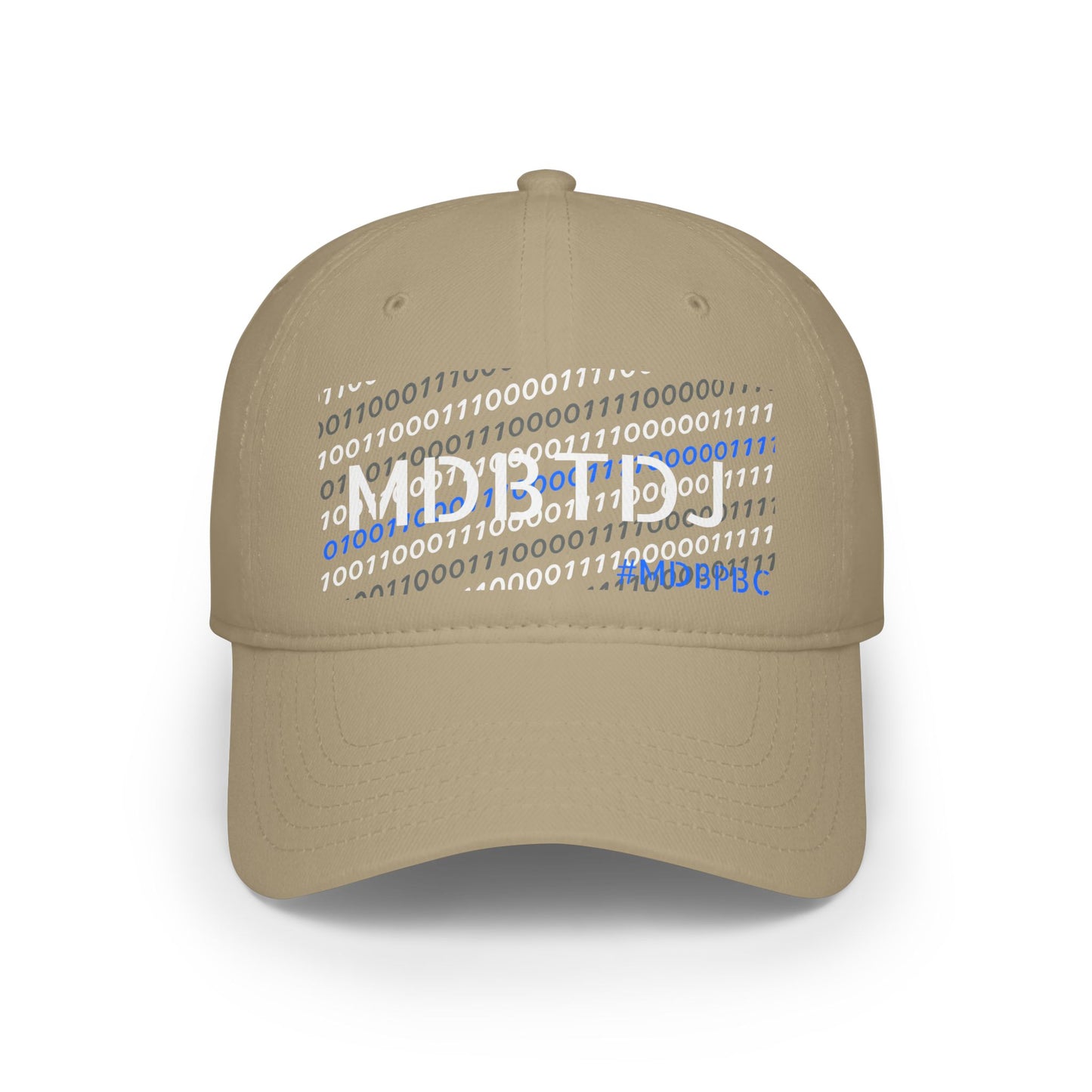 MDBTDJ #MDBPBC Khaki - Low Profile Baseball Cap, Hats, Hats, Tattooed Djs Shop