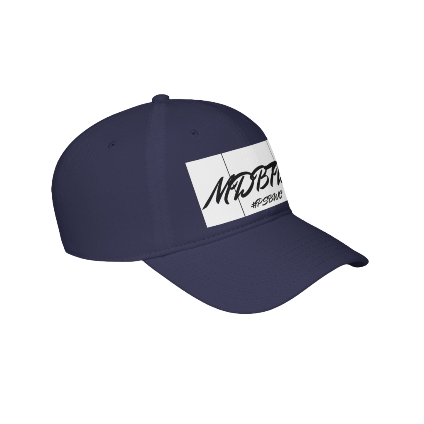 MDBTDJ#PSBWC Navy - Low Profile Baseball Cap, Hats, Hats, Tattooed Djs Shop