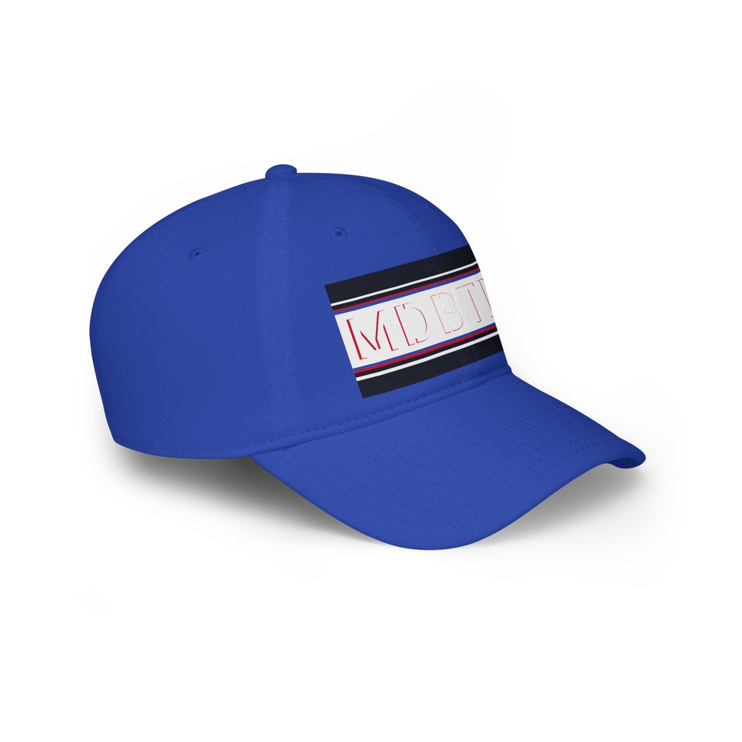 MDBTDJ#PSBWRHC Blue - Low Profile Baseball Cap, Hats, Hats, Tattooed Djs Shop