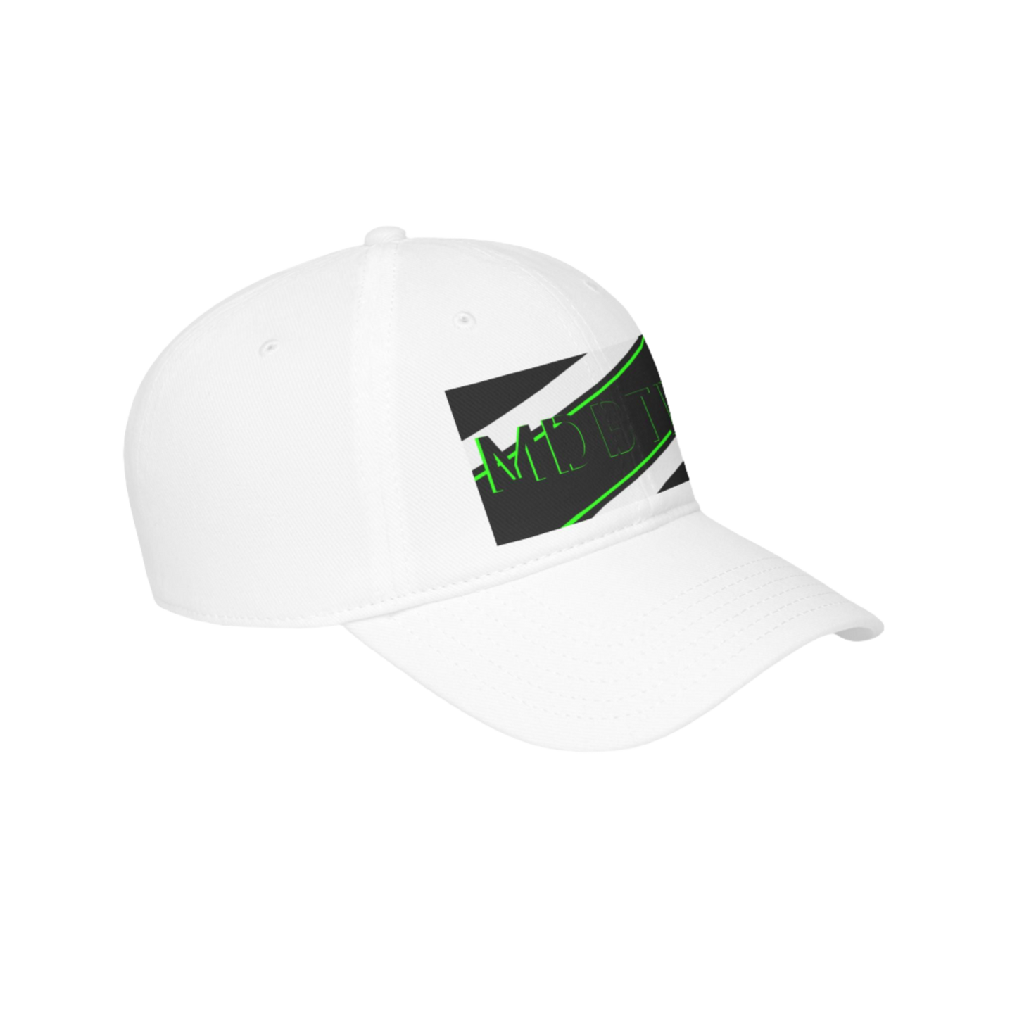 MDBTDJ#HZPSBWNGC White - Low Profile Baseball Cap, Hats, Hats, Tattooed Djs Shop