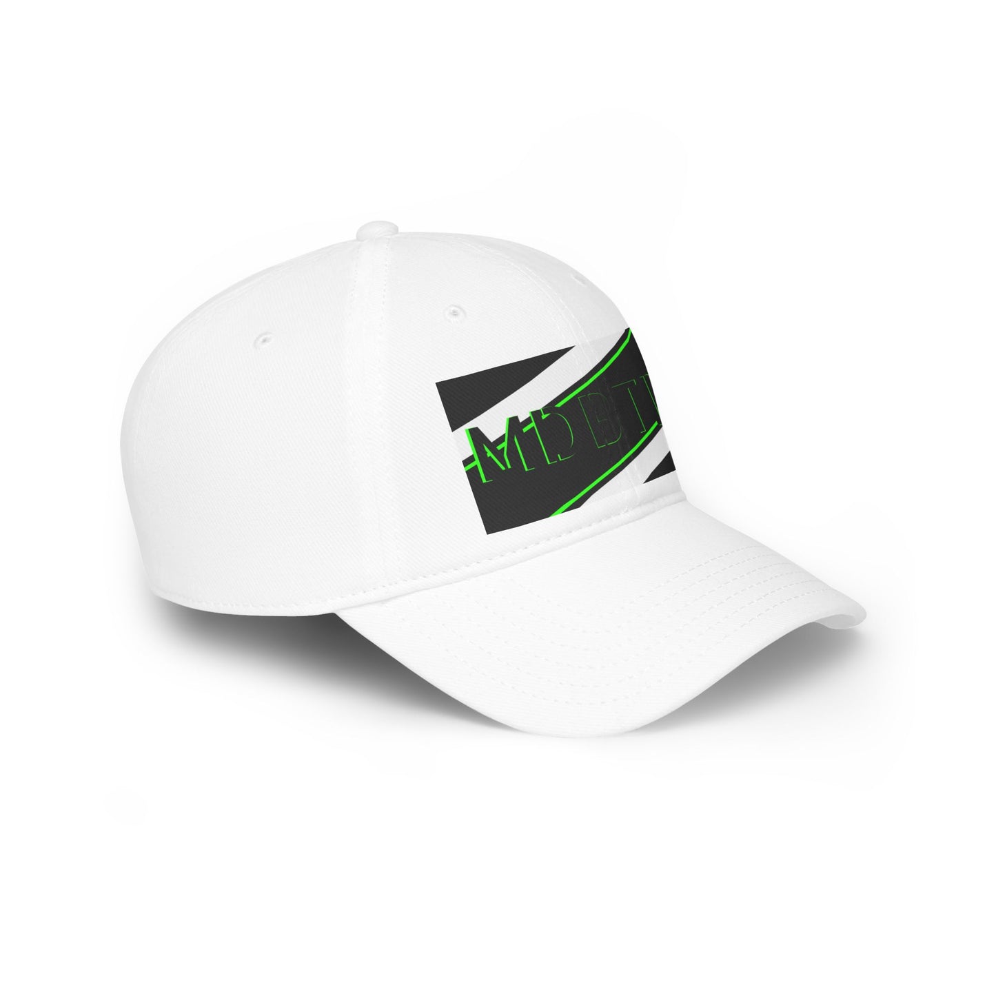 MDBTDJ#HZPSBWNGC White - Low Profile Baseball Cap, Hats, Hats, Tattooed Djs Shop