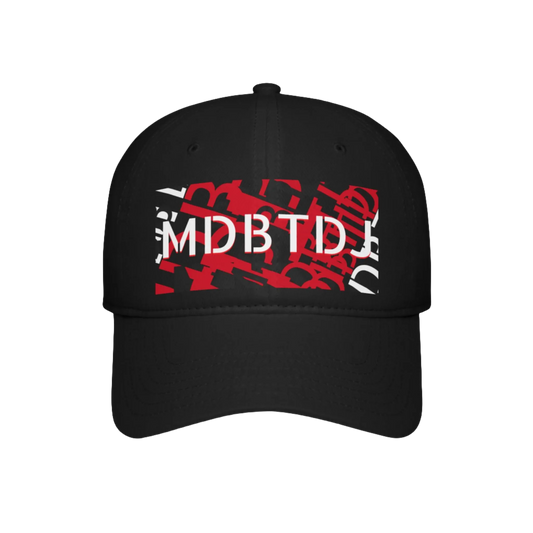 MDBTDJ#BRGYWRDC Black- Low Profile Baseball Cap, Hats, Hats, Tattooed Djs Shop