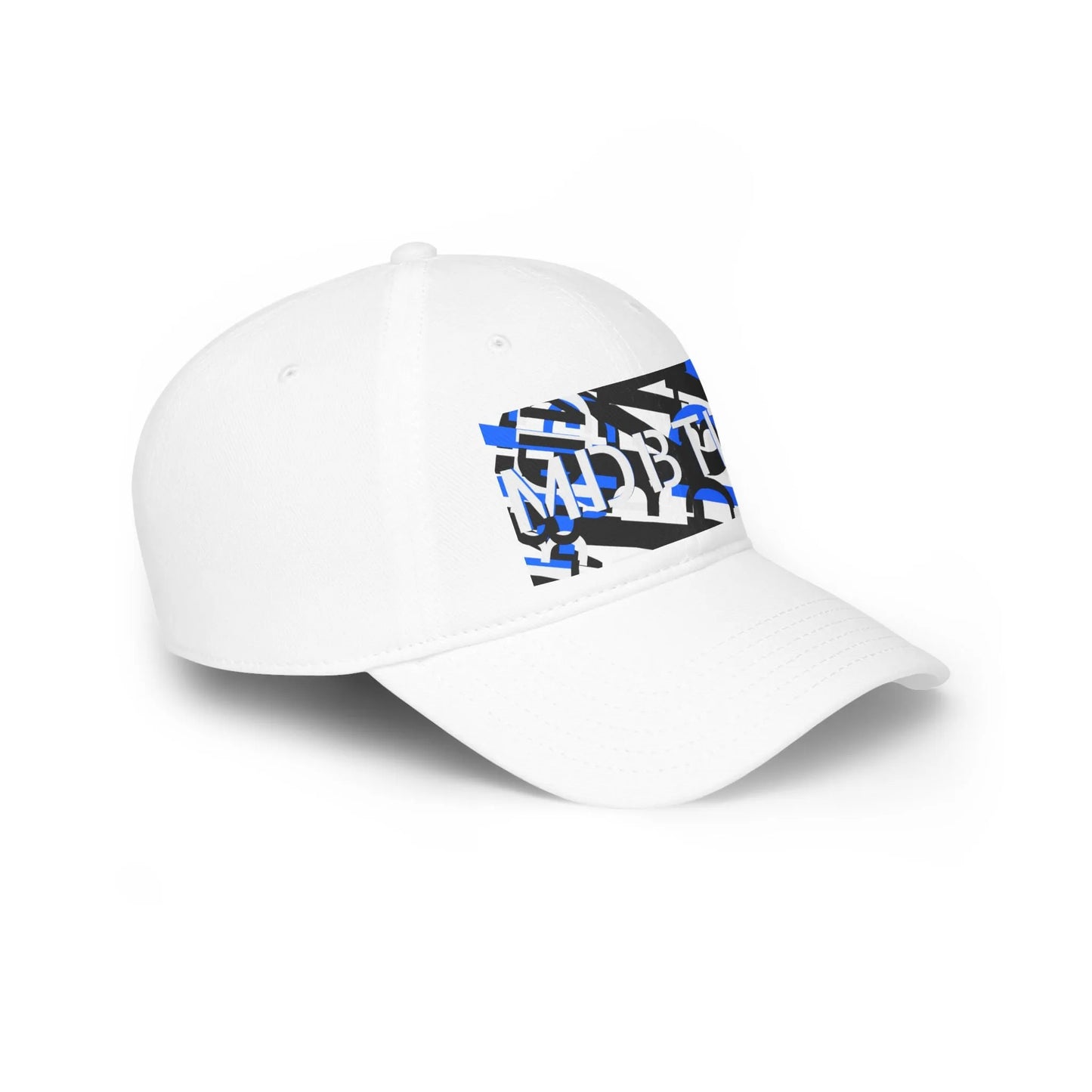 MDBTDJ#BBLUWRDC White - Low Profile Baseball Cap, Hats, Hats, Tattooed Djs Shop