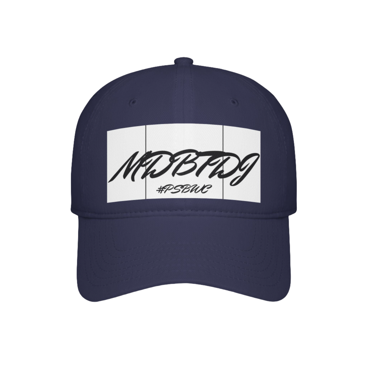 MDBTDJ#PSBWC Navy - Low Profile Baseball Cap, Hats, Hats, Tattooed Djs Shop