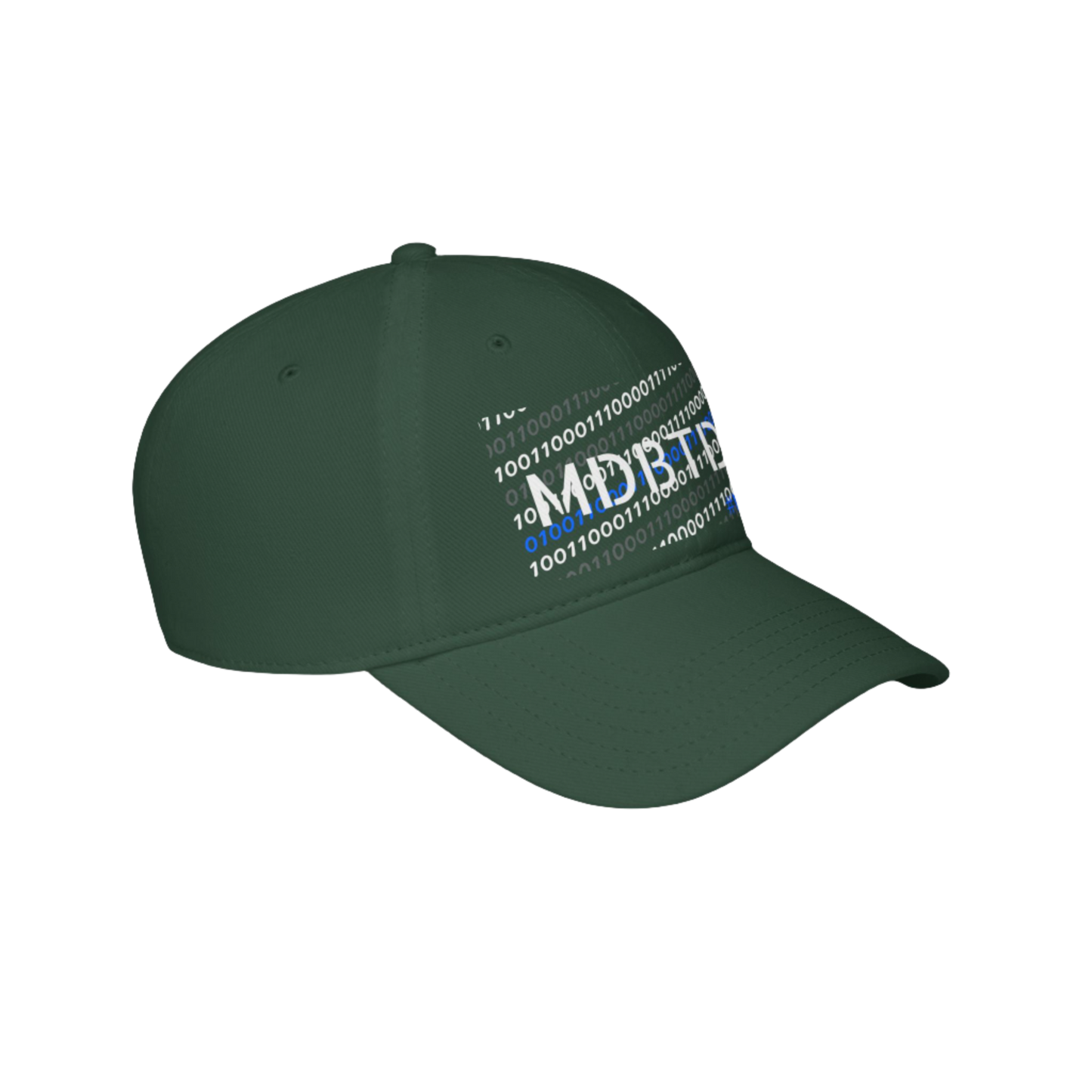 MDBTDJ#MDBPBC Green - Low Profile Baseball Cap, Hats, Hats, Tattooed Djs Shop