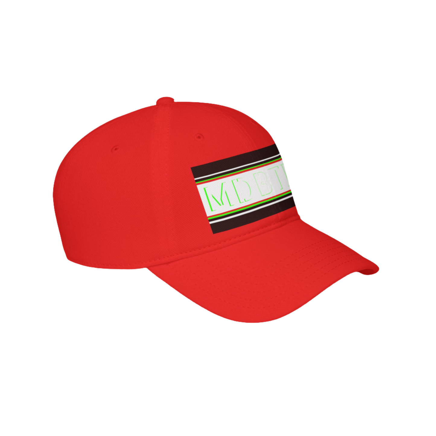 MDBTDJ#PSBWNGHC Red - Low Profile Baseball Cap, Hats, Hats, Tattooed Djs Shop