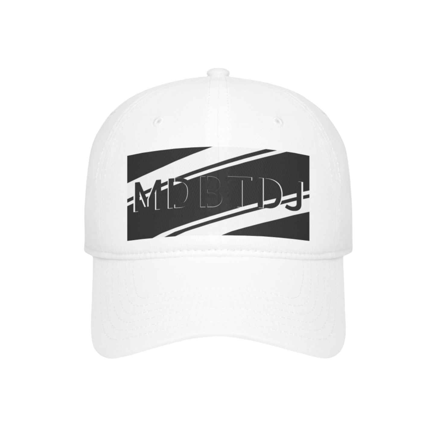 MDBTDJ#HZPSBWBWC White - Low Profile Baseball Cap, Hats, Hats, Tattooed Djs Shop