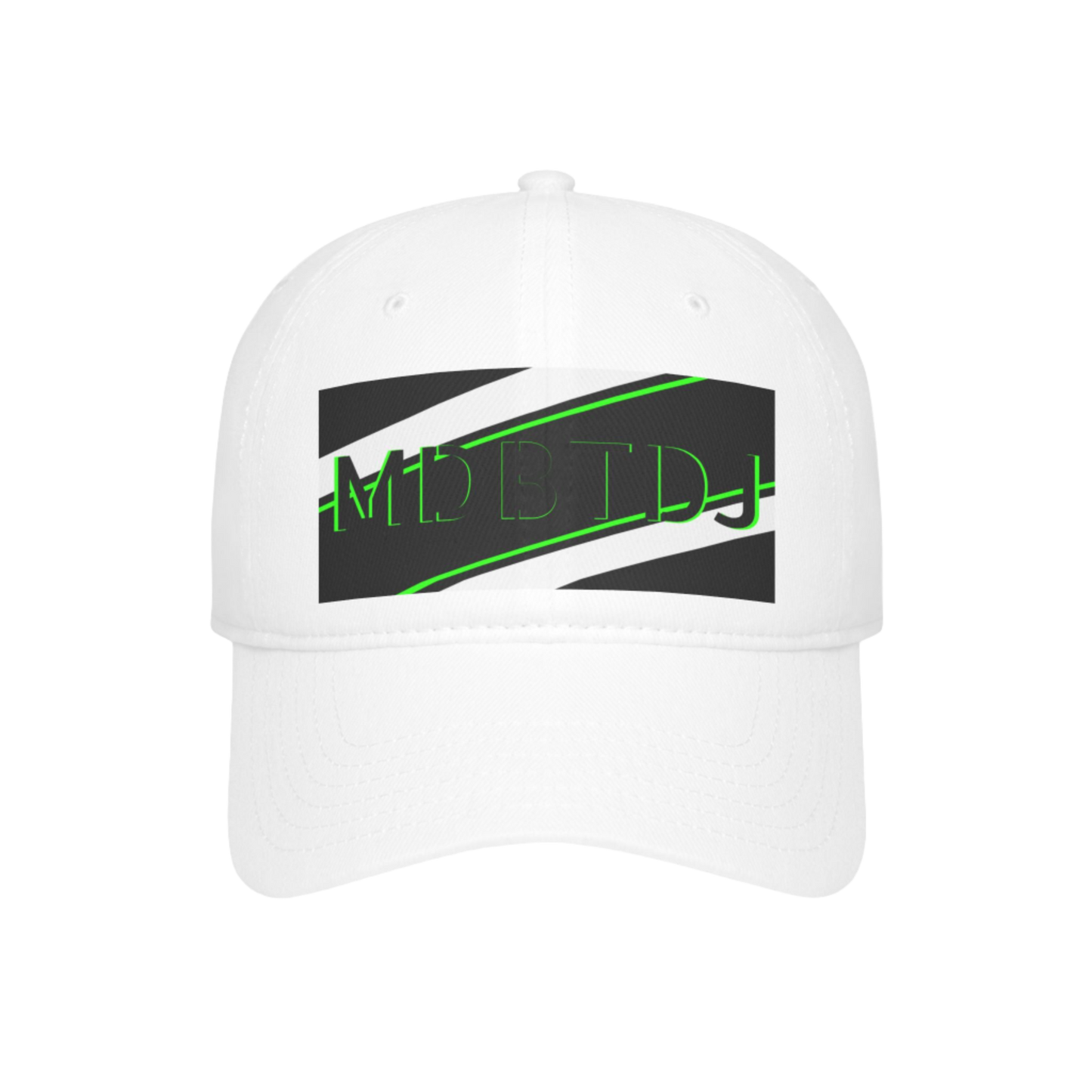 MDBTDJ#HZPSBWNGC White - Low Profile Baseball Cap, Hats, Hats, Tattooed Djs Shop