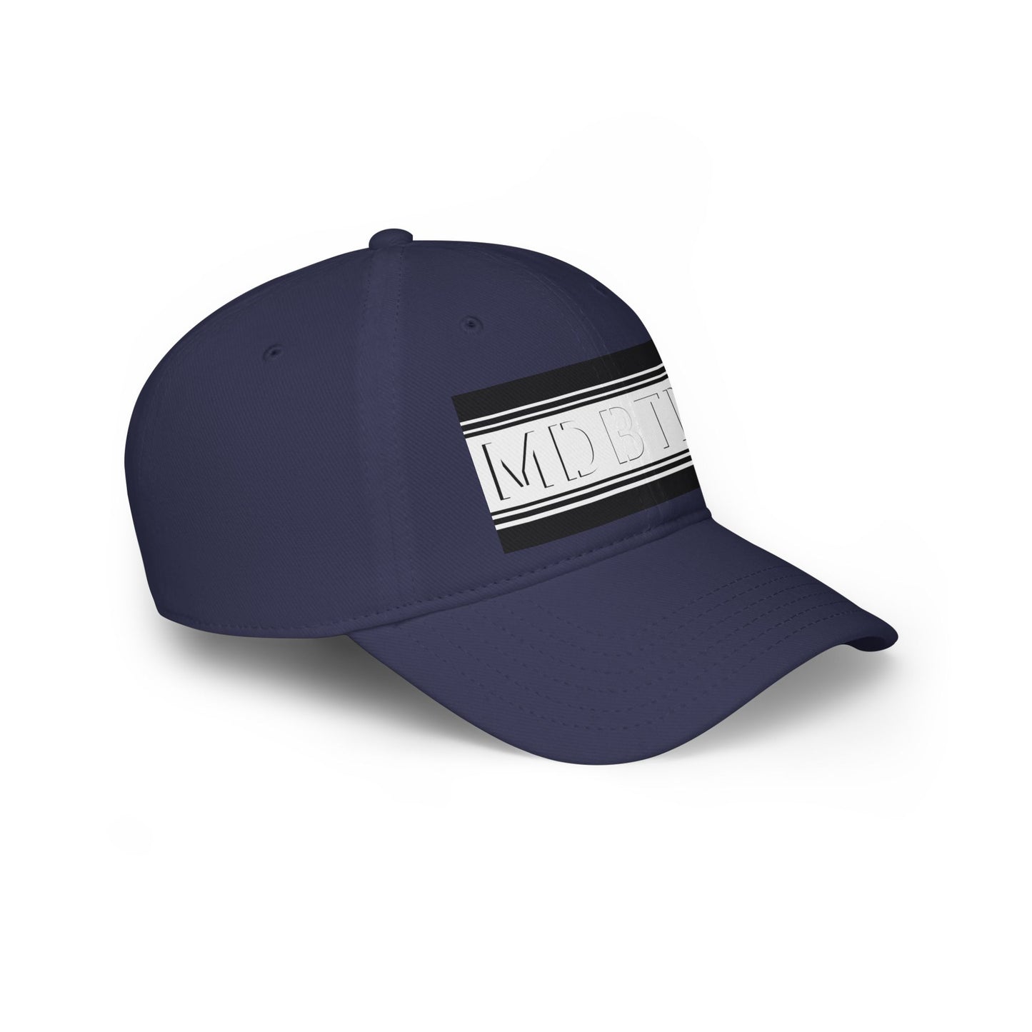 MDBTDJ#PSBWBWC Navy - Low Profile Baseball Cap, Hats, Hats, Tattooed Djs Shop