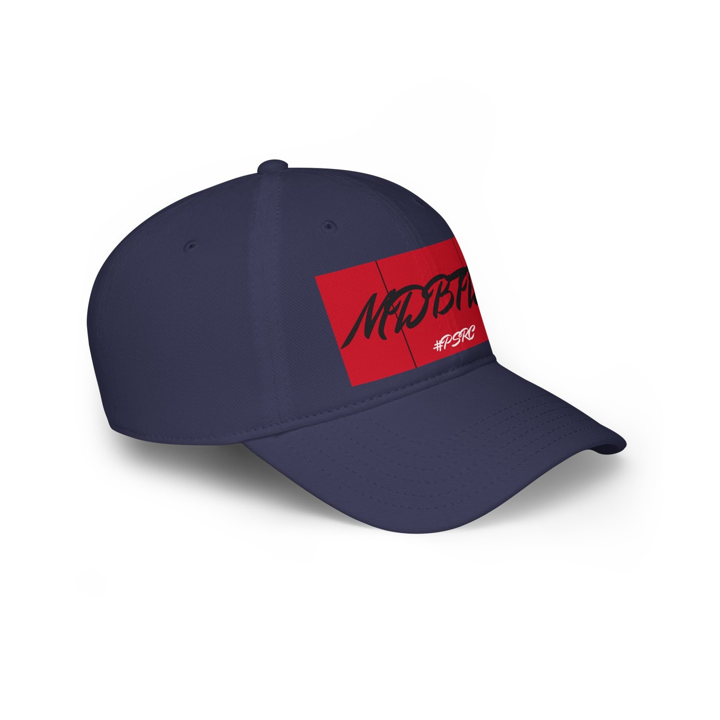 MDBTDJ#PSRC Navy - Low Profile Baseball Cap, Hats, Hats, Tattooed Djs Shop