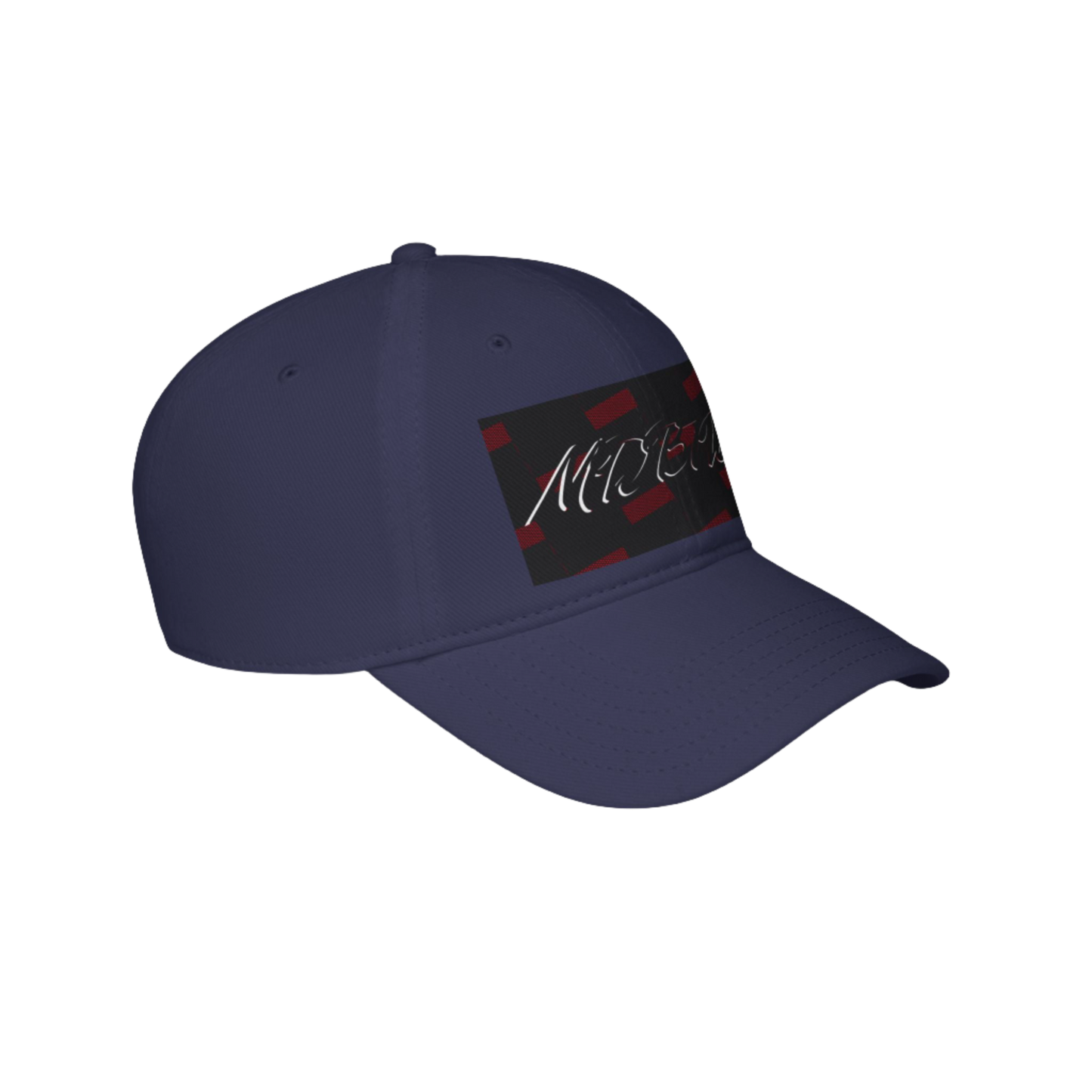 MDBTDJ#BRSQC Navy - Low Profile Baseball Cap, Hats, Hats, Tattooed Djs Shop