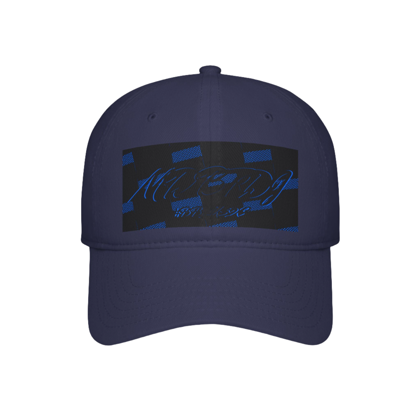 MDBTDJ#BBLUSQC Navy - Low Profile Baseball Cap, Hats, Hats, Tattooed Djs Shop