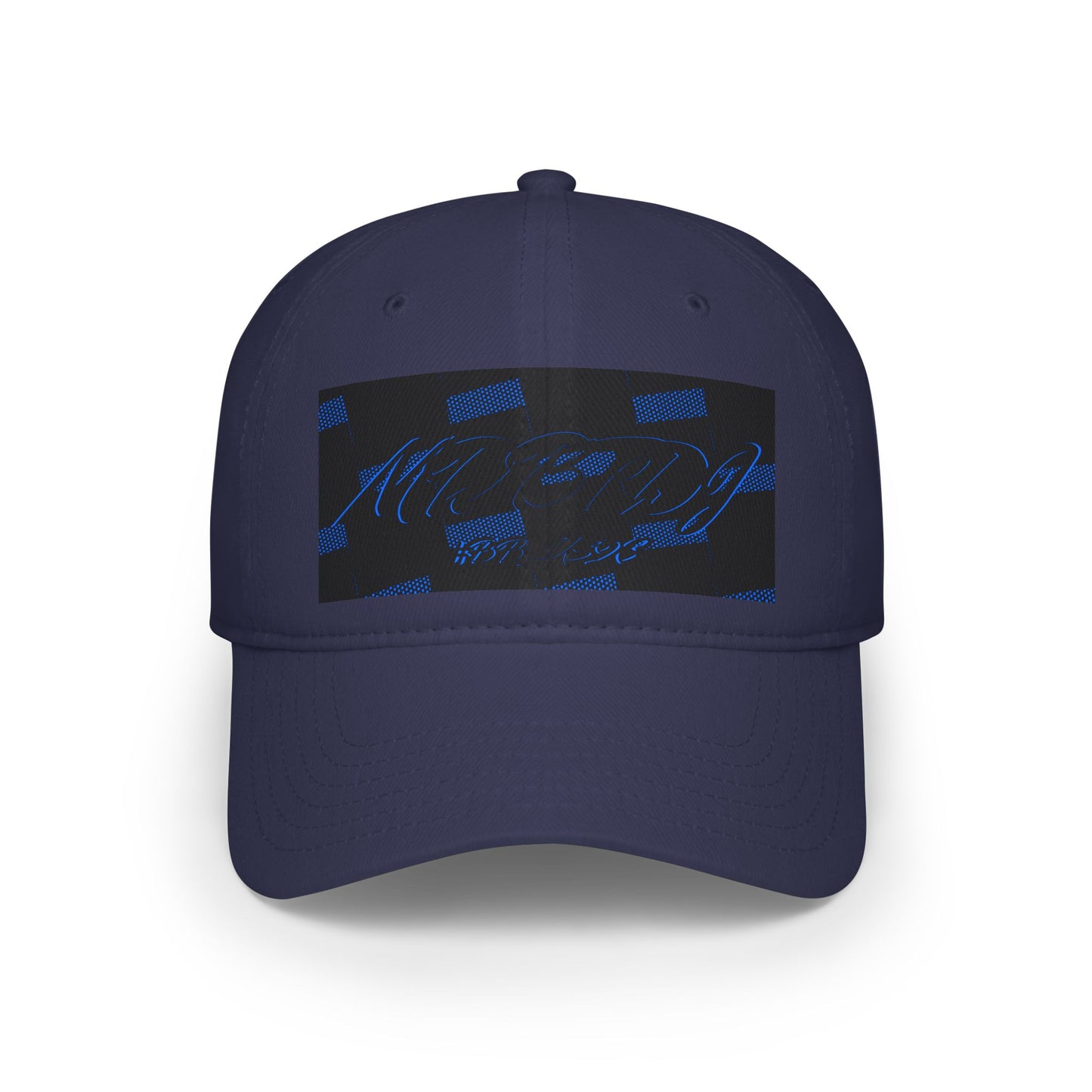 MDBTDJ#BBLUSQC Navy - Low Profile Baseball Cap, Hats, Hats, Tattooed Djs Shop